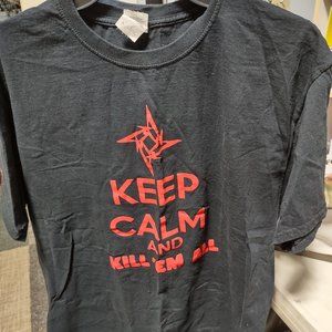 T-Shirt - METALLICA - KEEP CALM AND KILL 'EM ALL SIZE Large